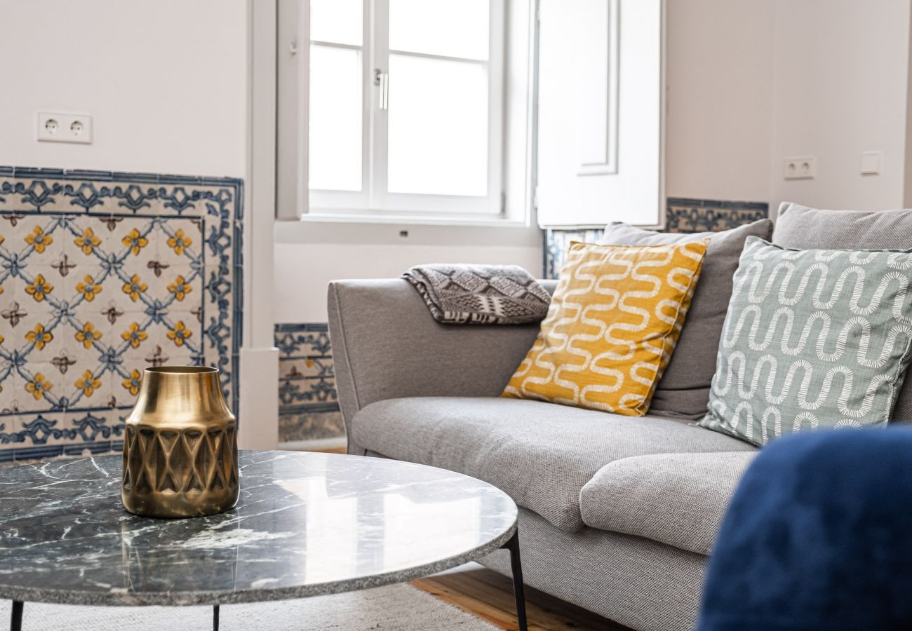 Apartamento em Lisboa - Nomad's Padaria Flats Tiled Walls